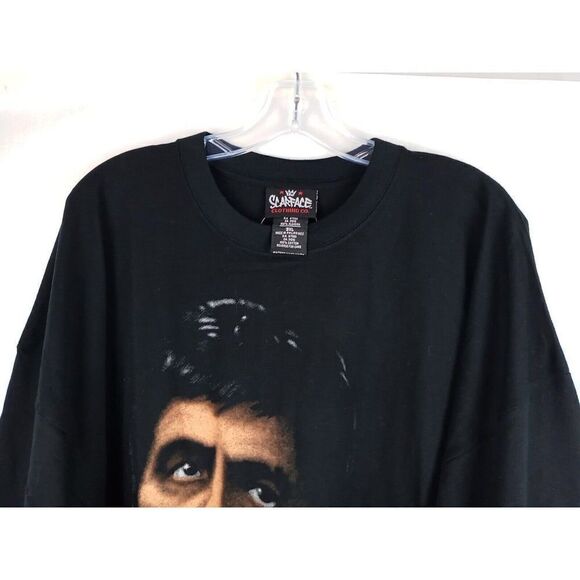 Scarface Clothing Co. I Trust Me Long Sleeve T Shirt Men Sz 3XL Y2K Vintage New - Picture 13 of 16